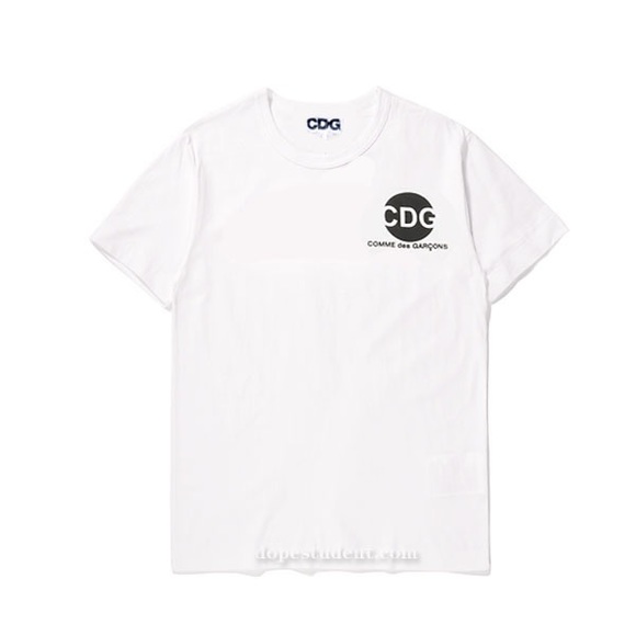 Garcons | Shirts | Cdg Logo Tee | Poshmark